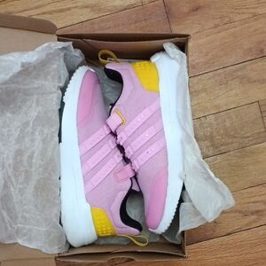 adidas Kids Sneakers - Pink and Yellow